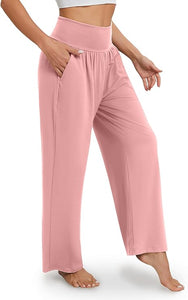 Wide Leg Yoga Pants for Women
