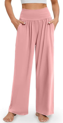 Wide Leg Yoga Pants for Women