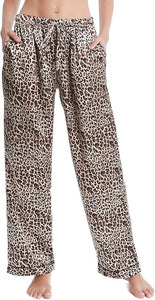 Women's Silky Satin Pajama Pants